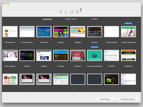 flux 7 web design for mac review